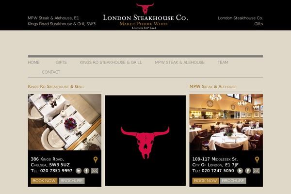 londonsteakhouse theme websites examples