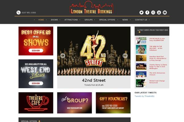 londontheatrebookings.com site used Ltb