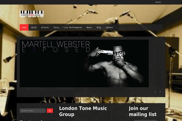 Soundboard theme site design template sample