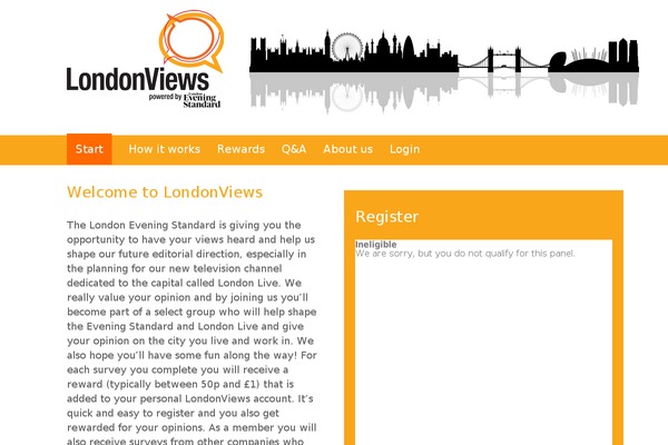 londonviews.org site used Londonviews