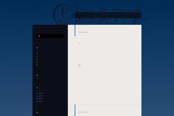 Dusk To Dawn theme site design template sample