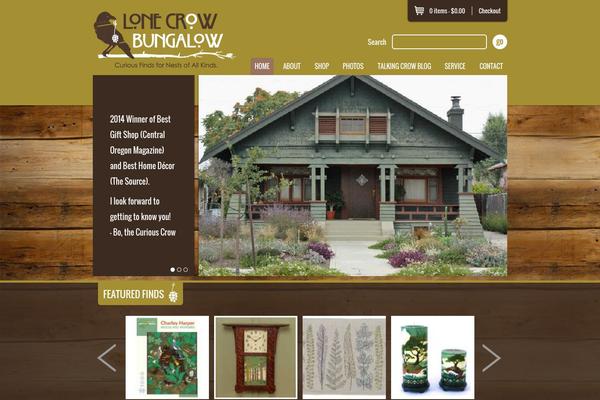 Roots theme site design template sample