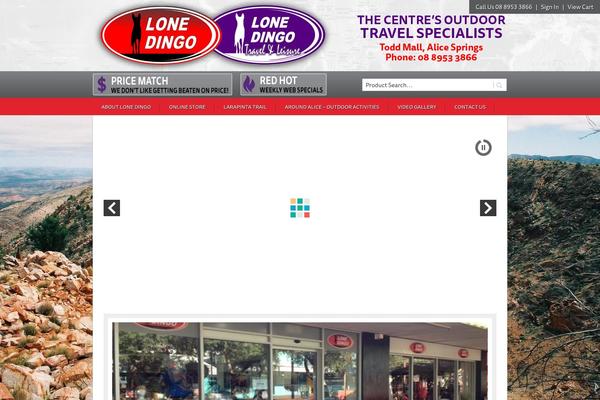 Backcountry Child Theme theme site design template sample