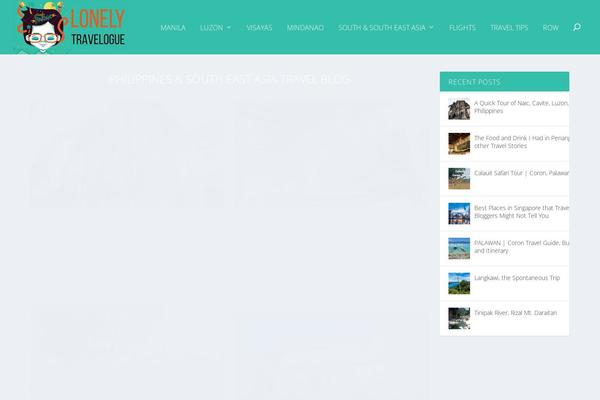 lonelytravelogue.com site used Extra