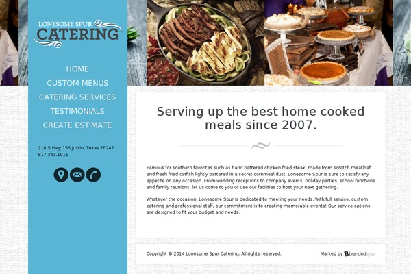 Eatery theme site design template sample