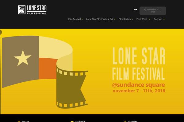 lonestarfilmfestival.com site used Jamboree-theme