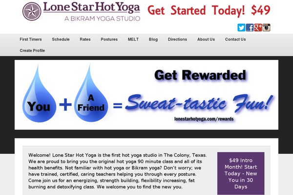 lonestarhotyoga.com site used Zeefocuspro