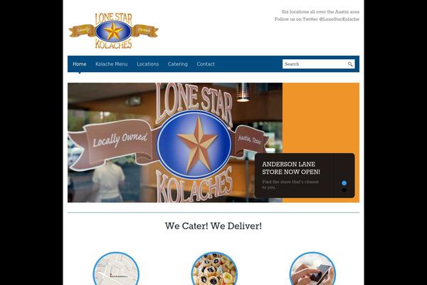 Blackbird theme site design template sample