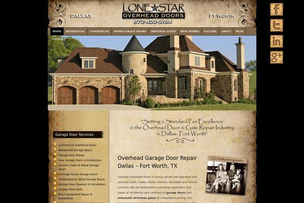 lonestaroverheaddoors.com site used Amar