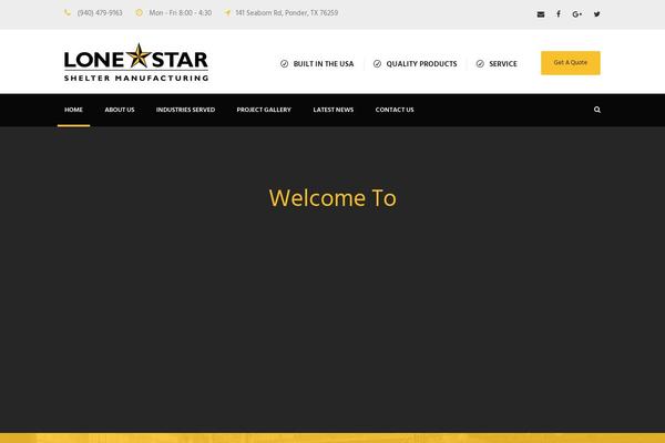 Realfactory-child theme site design template sample