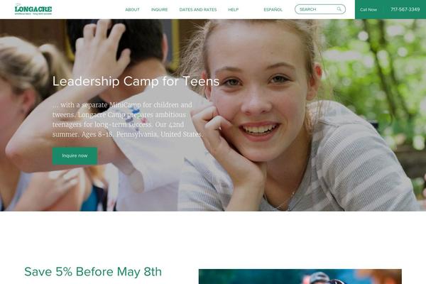 Trek theme site design template sample