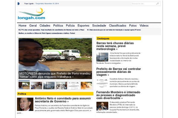 Advanced Newspaper theme site design template sample