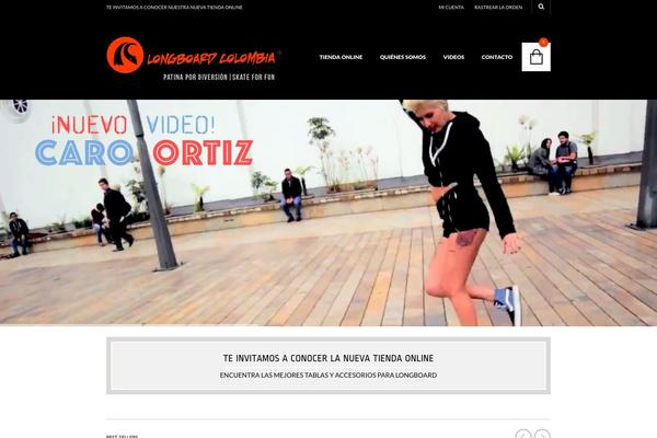 The Retailer theme site design template sample