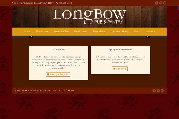 Garnish theme site design template sample