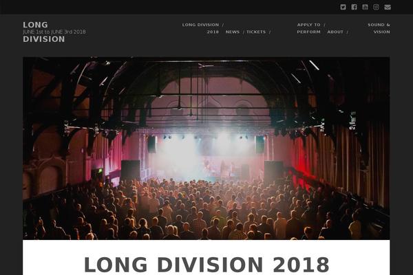 Tracks theme site design template sample
