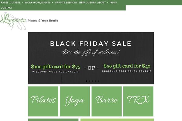 longevitapilates.com site used Themeblocks