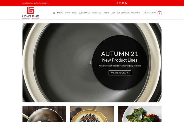 Flatsome theme site design template sample