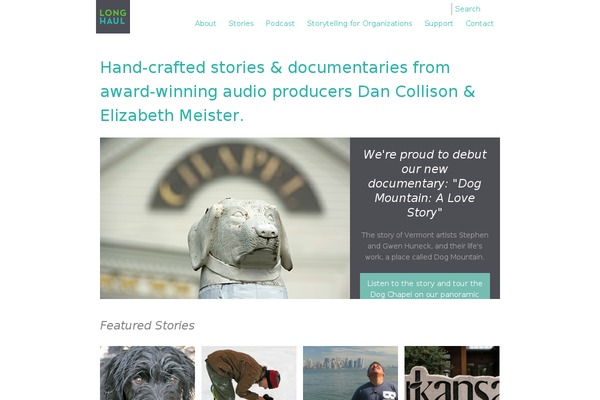 AutoFocus theme site design template sample