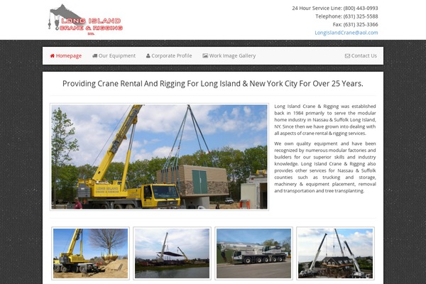 Crane theme site design template sample