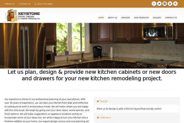 longislandkeystonekitchens.com site used Hozio