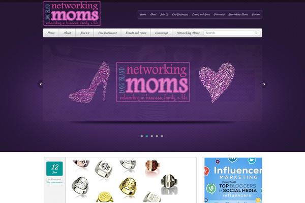 womanclub theme websites examples