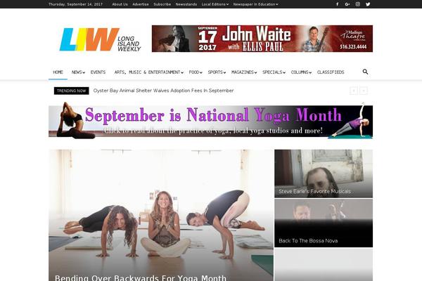 Site using Simple-posts-ticker plugin
