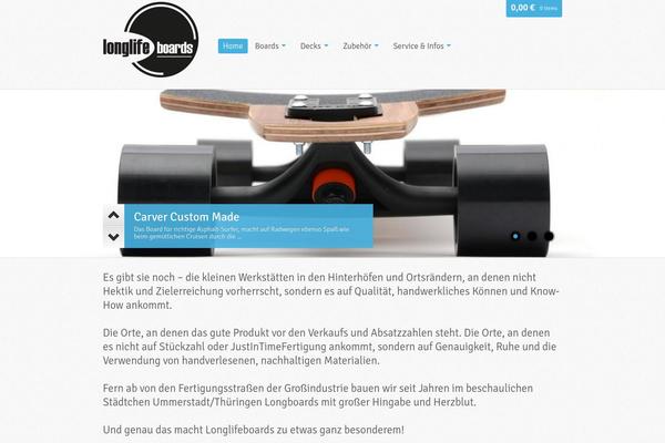 Whitelight theme site design template sample