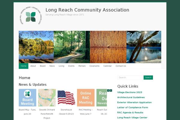 Accelerate theme site design template sample