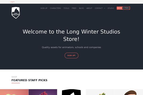 Hub theme site design template sample