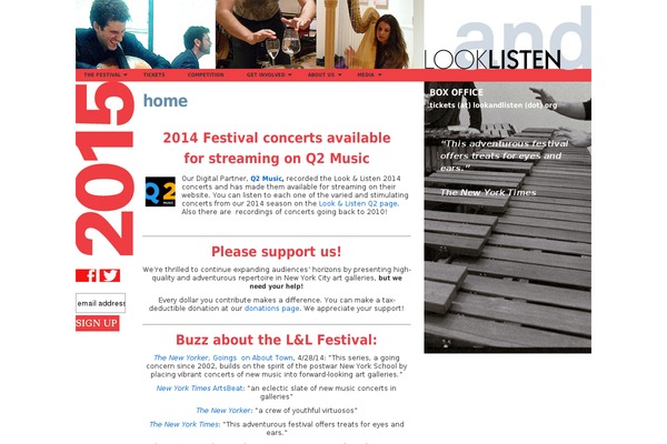 lookandlisten.org site used Specia-standard
