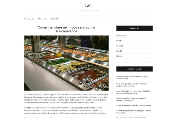 Olsen Light theme site design template sample