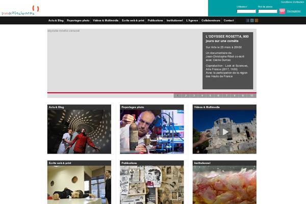 Triton theme site design template sample
