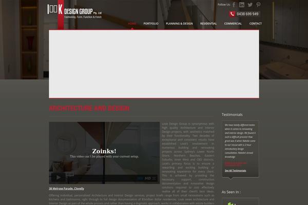 Site using IvyCat AJAX Testimonials plugin