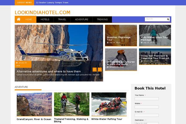 lookindiahotel.com site used Metrolo