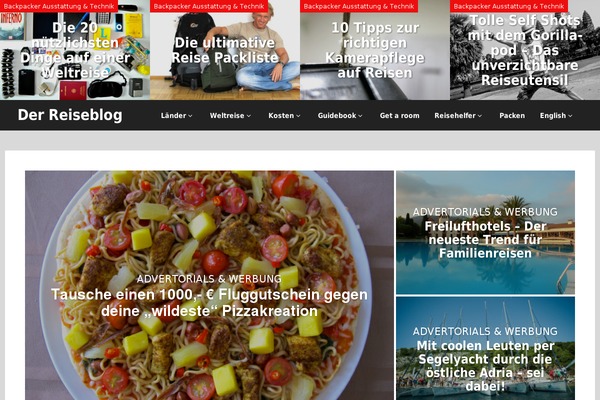 Particle theme site design template sample