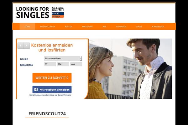 Felicity theme site design template sample