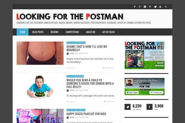 PRESSO theme site design template sample