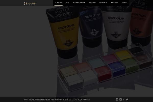 Titan theme site design template sample