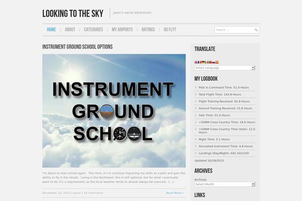Hannari theme site design template sample