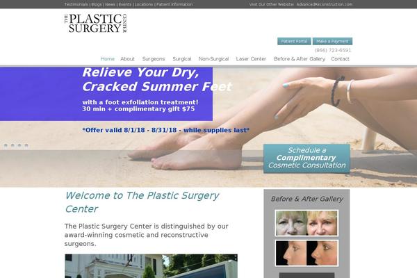 Site using The Social Links plugin