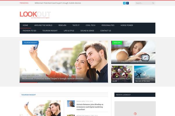 SmartMag theme site design template sample