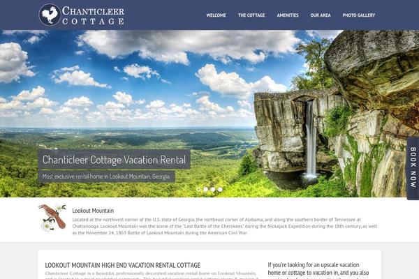 Wildfire theme site design template sample