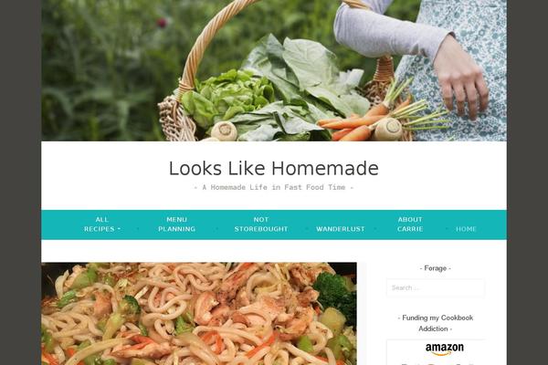 Foodica theme site design template sample