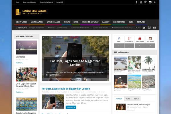 Multinews theme site design template sample
