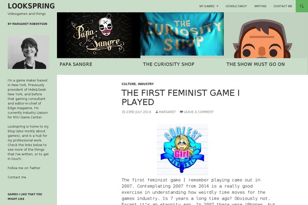 Site using Fourteen Colors plugin