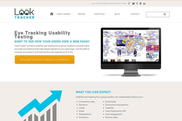 Cherry Framework theme site design template sample