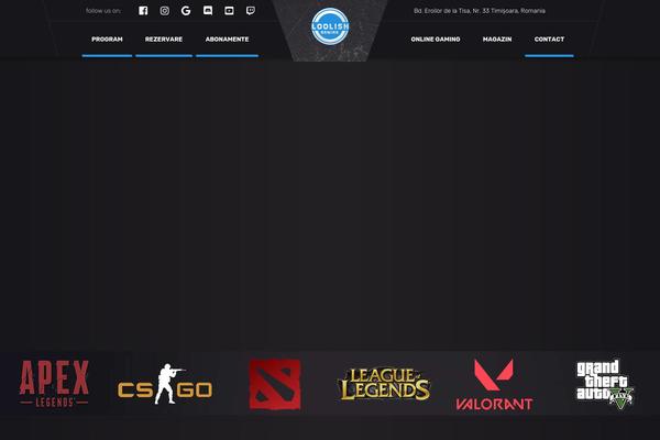 PlayerX theme site design template sample