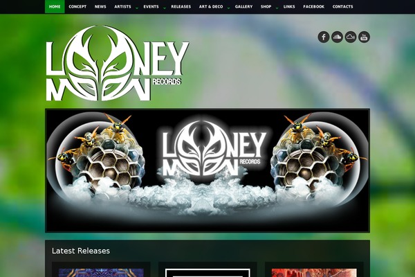 Labelpro2 theme site design template sample
