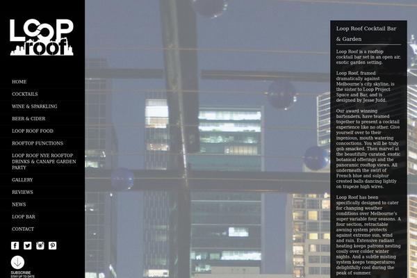 Savory theme site design template sample