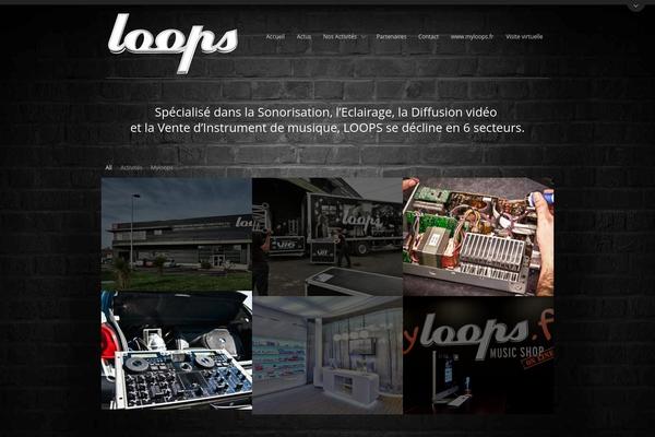 Aware theme site design template sample